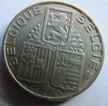 Load image into Gallery viewer, 1938 Belgium 5 Francs Coin
