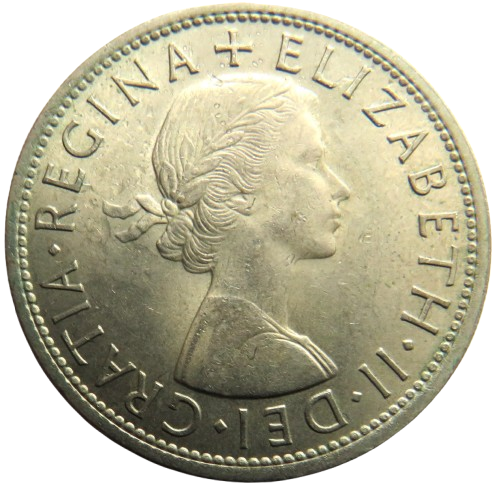 1960 Queen Elizabeth II Halfcrown Coin In Better Grade - Great Britain