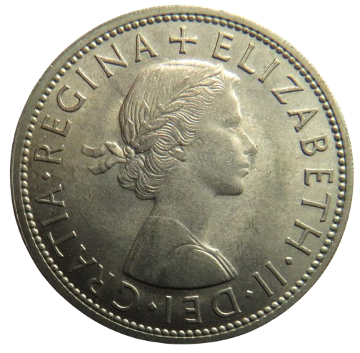 1960 Queen Elizabeth II Halfcrown Coin In Better Grade - Great Britain