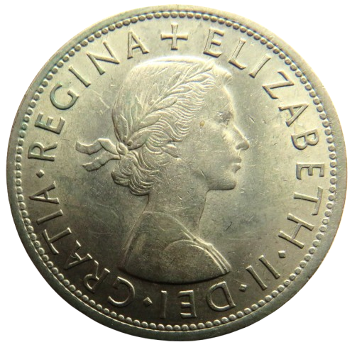 1960 Queen Elizabeth II Halfcrown Coin In Better Grade - Great Britain