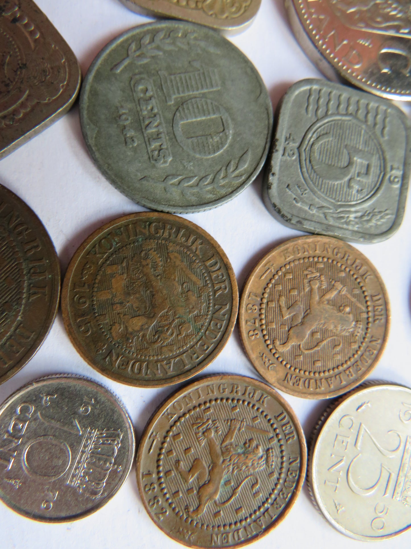 A Small Collection of Old Coins From The Netherlands