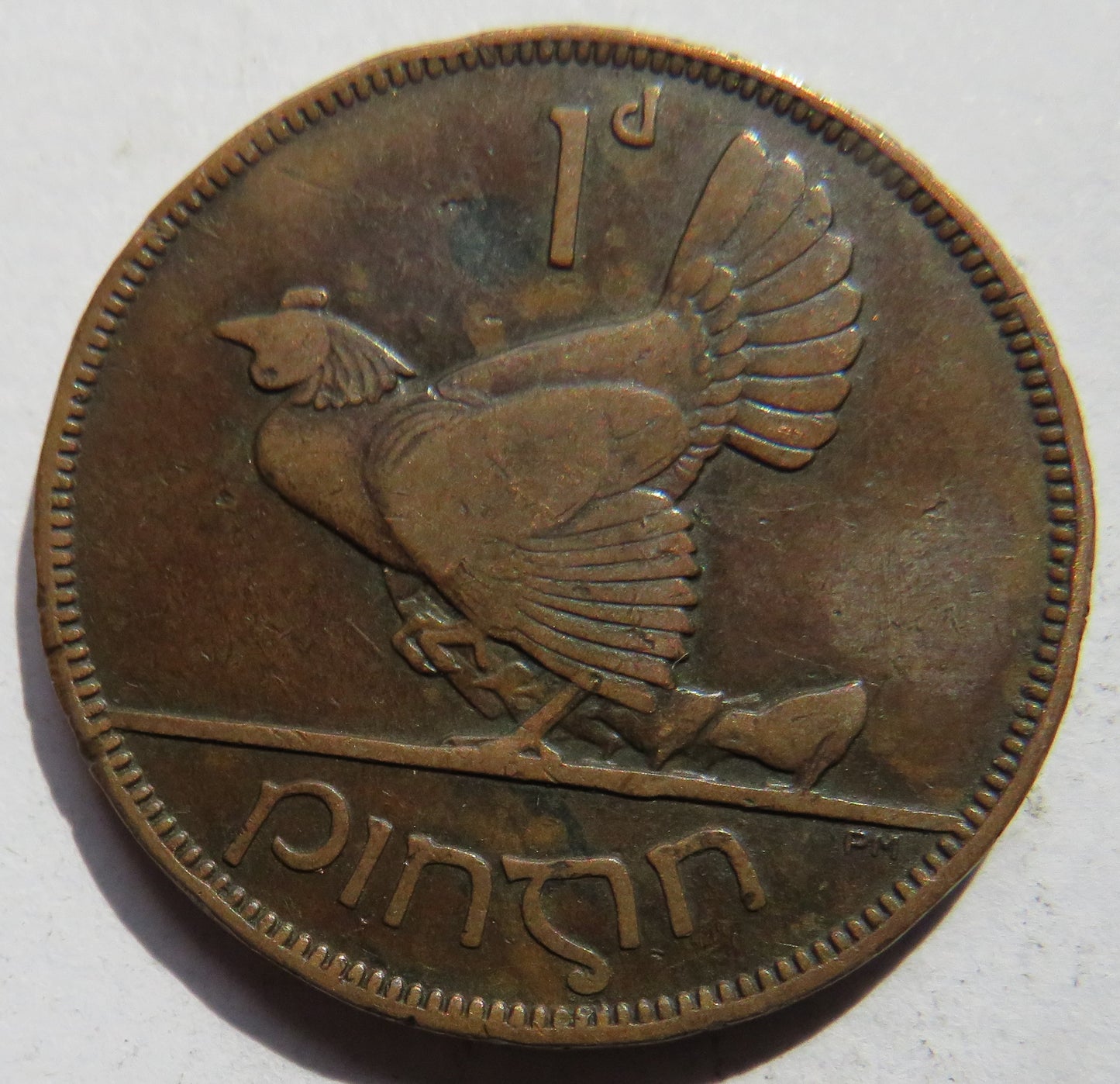1935 Eire Ireland One Penny Coin