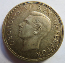 Load image into Gallery viewer, 1947 King George VI South Africa Silver 5 Shillings Coin
