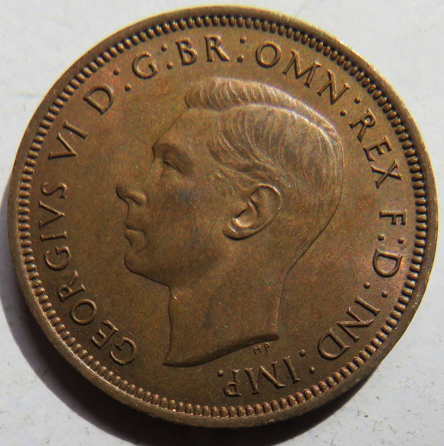 1945 King George VI Halfpenny Coin In Better Grade - Great Britain