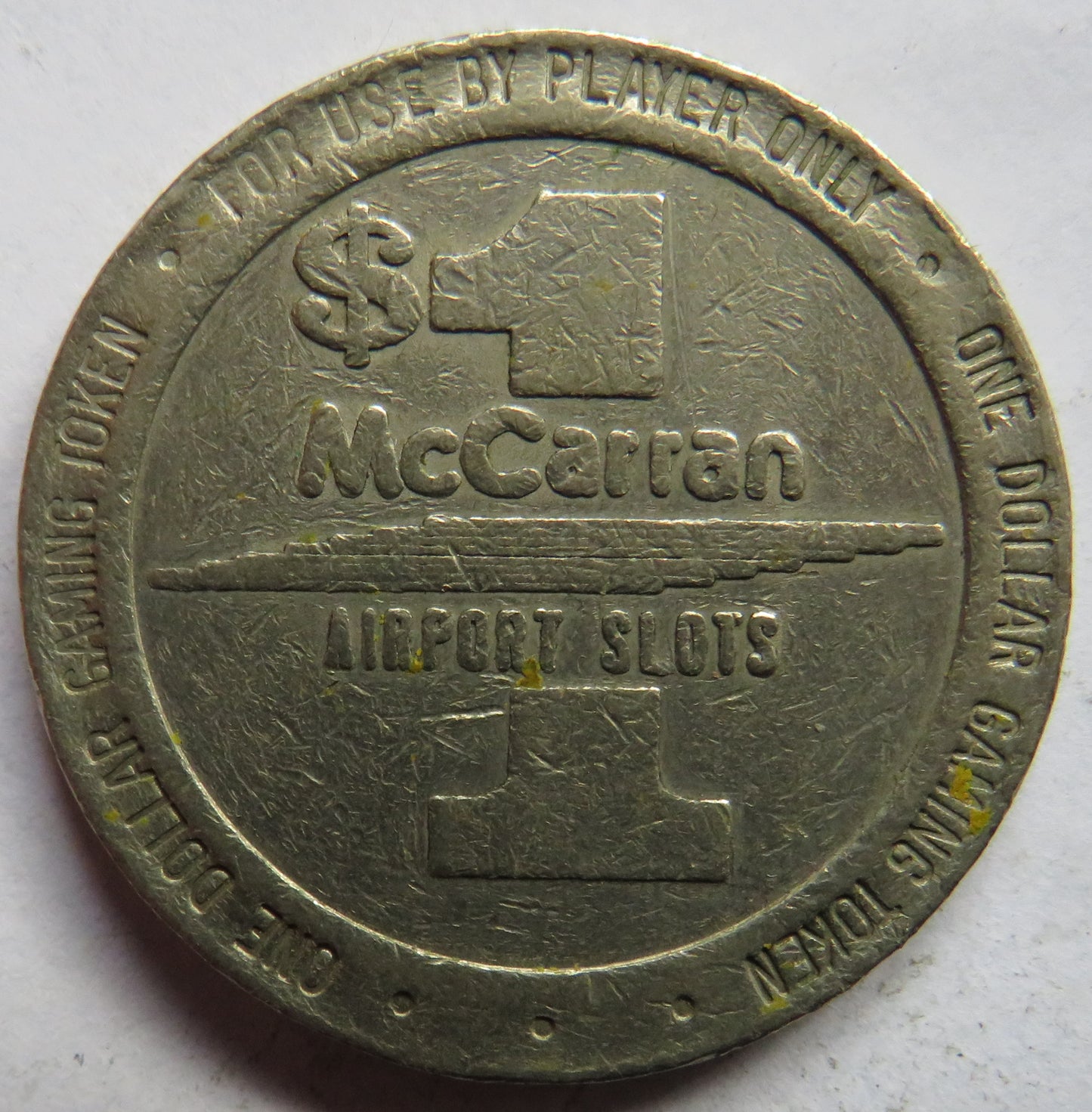 McCarran Airport Las Vegas Nevada $1 One Dollar Casino Token