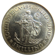 Load image into Gallery viewer, 1950 King George VI South Africa Silver Shilling Coin In High Grade
