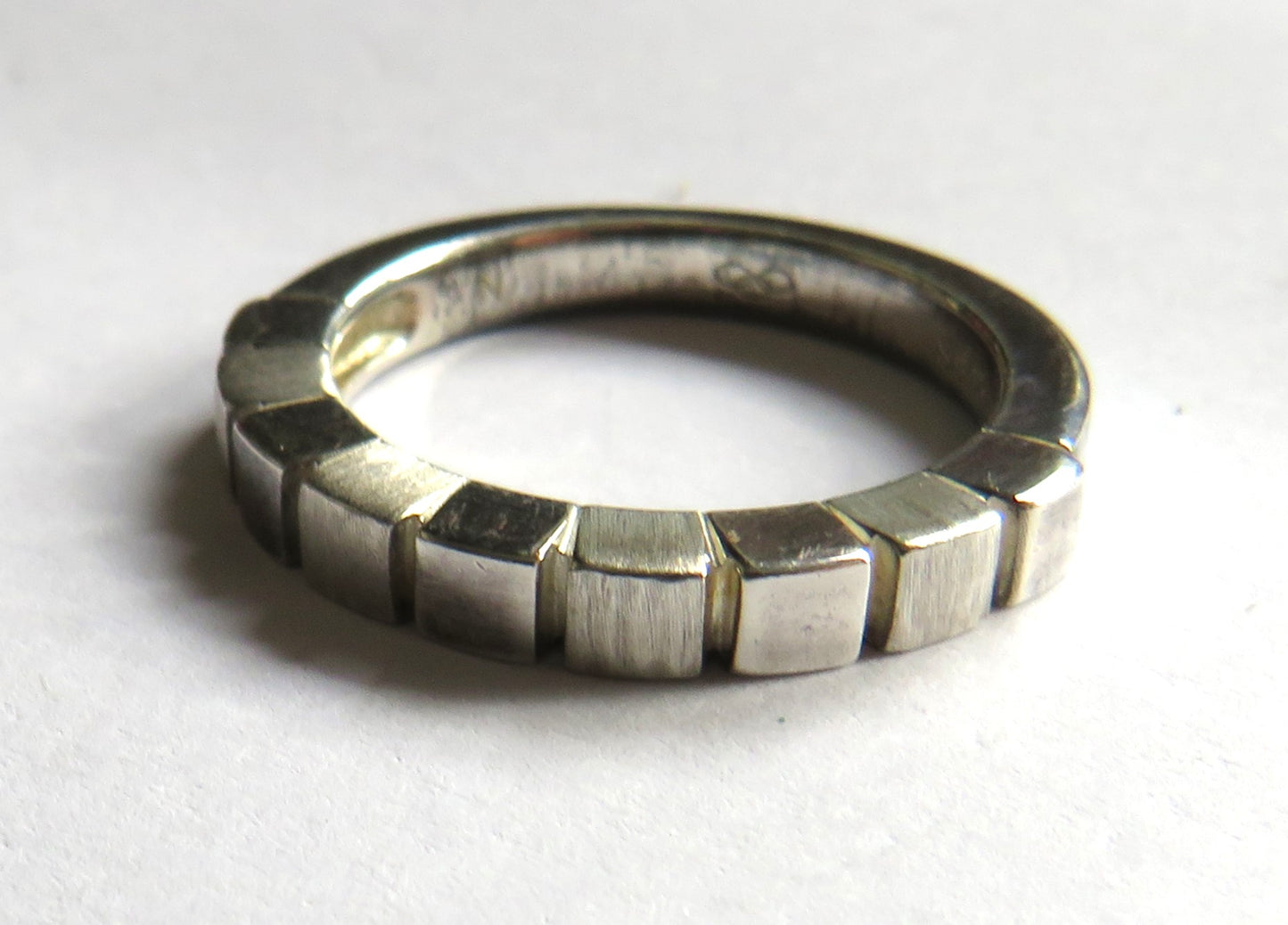 Ladies Sterling Silver Links of London Ring UK Size N / M & 1/2