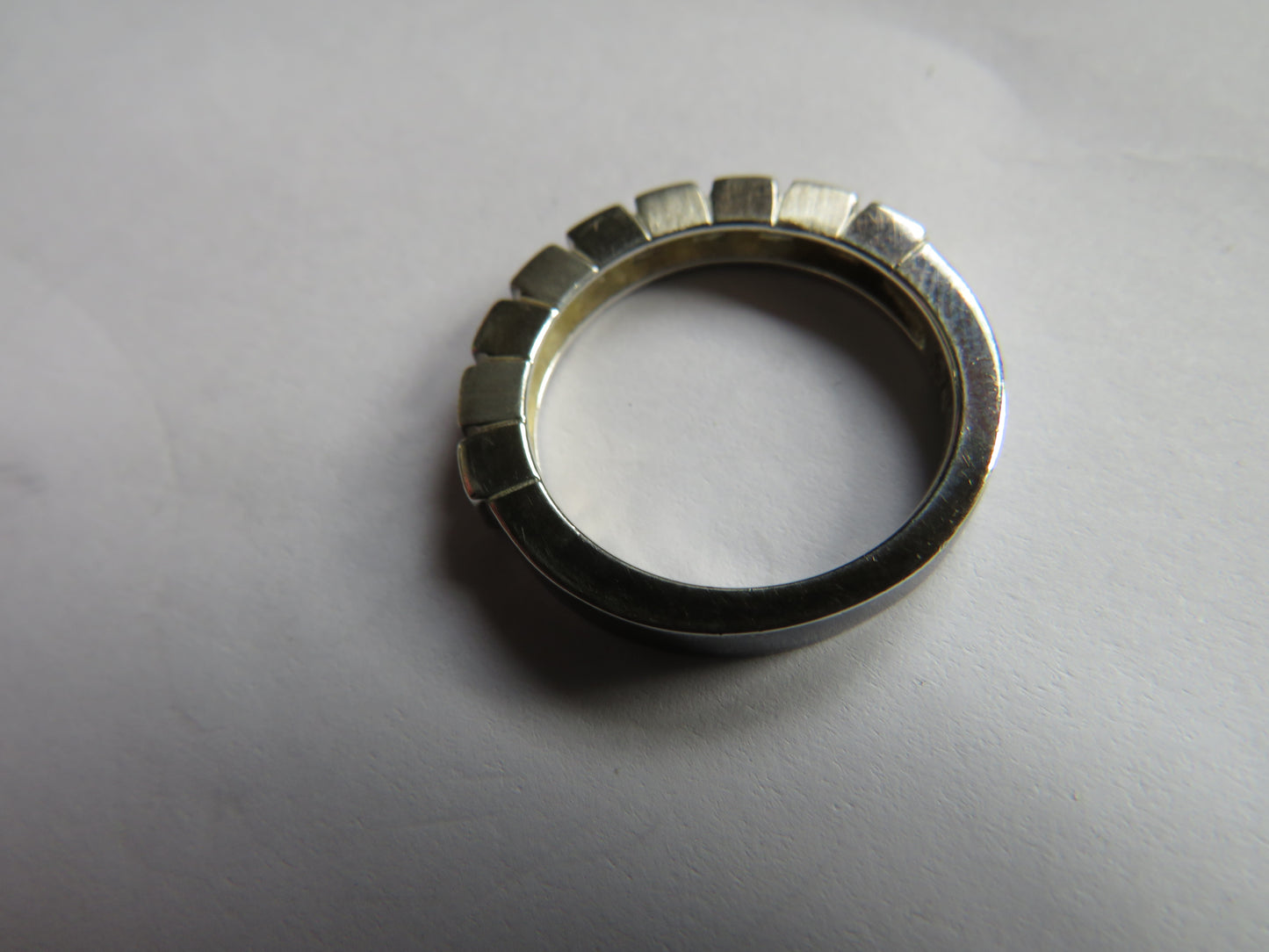 Ladies Sterling Silver Links of London Ring UK Size N / M & 1/2