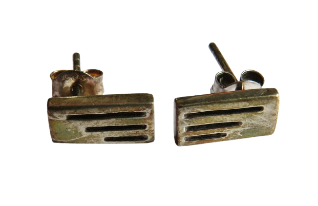 Stylish Ladies Sterling Silver Earrings By Kit Heath