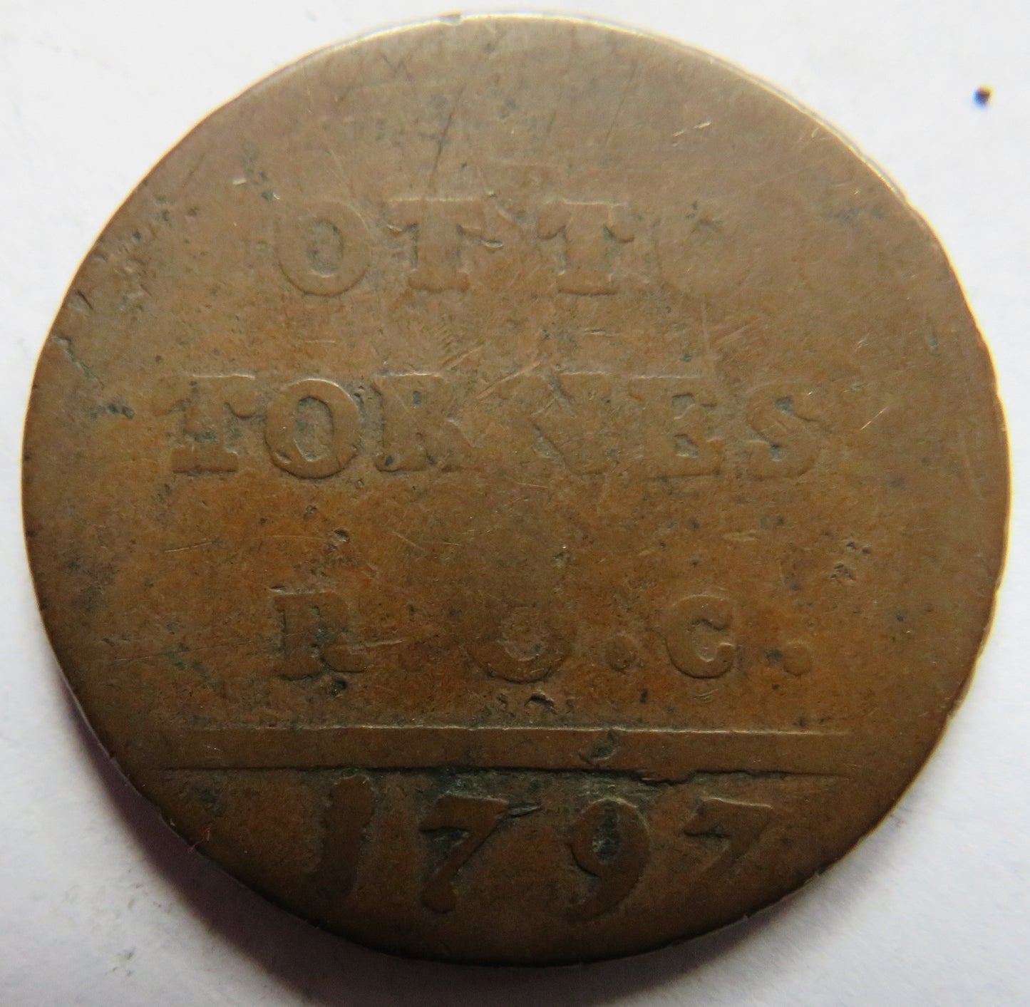 1797 Italian States Naples 8 Tornesi Coin