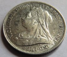 Load image into Gallery viewer, 1901 Queen Victoria Silver Sixpence Coin In Higher Grade
