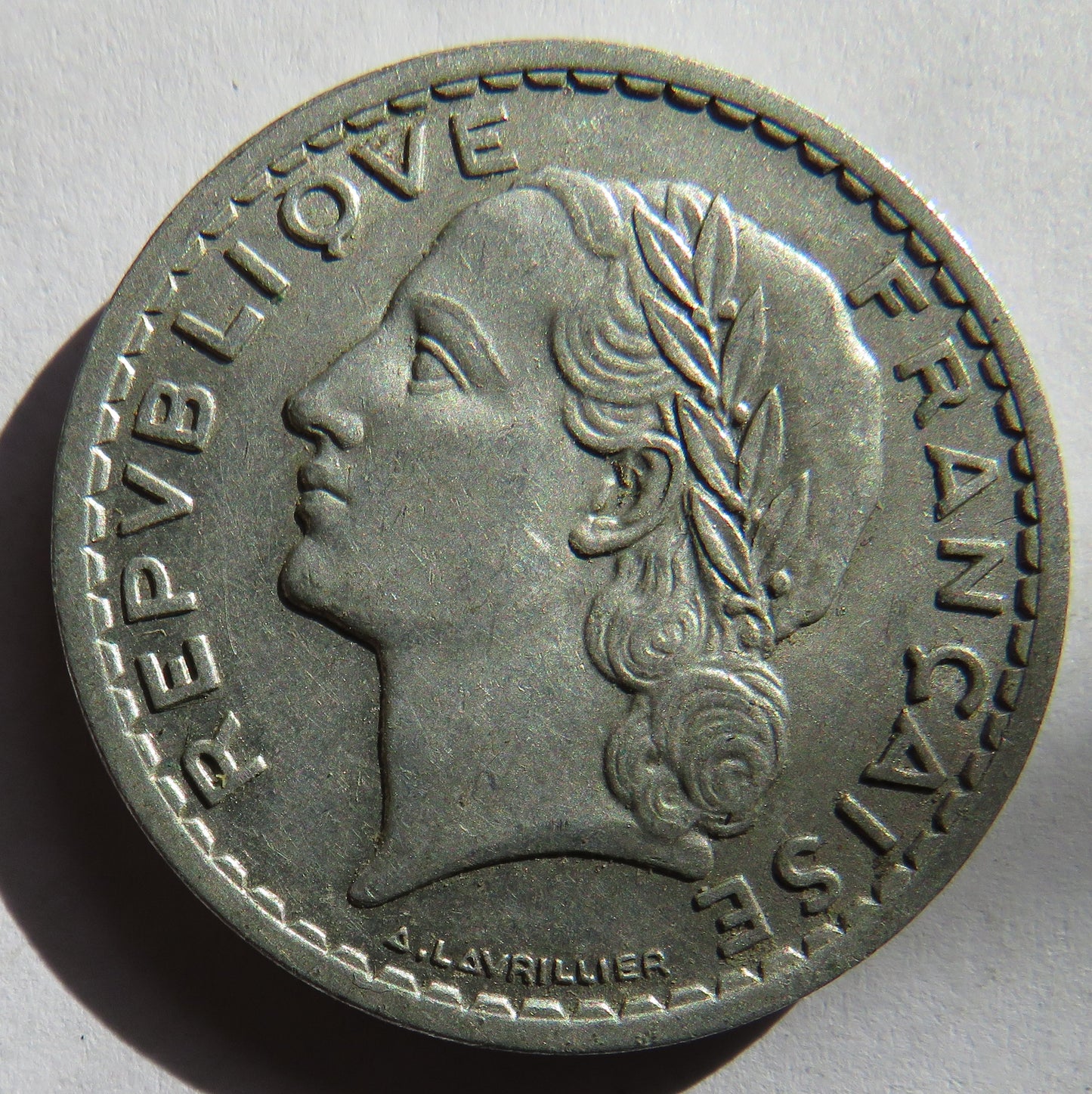 1947 France 5 Francs Coin