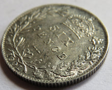 Load image into Gallery viewer, 1901 Queen Victoria Silver Sixpence Coin In Higher Grade
