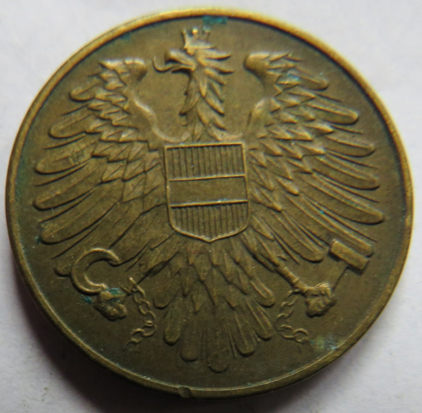 1954 Austria 20 Groschen Coin