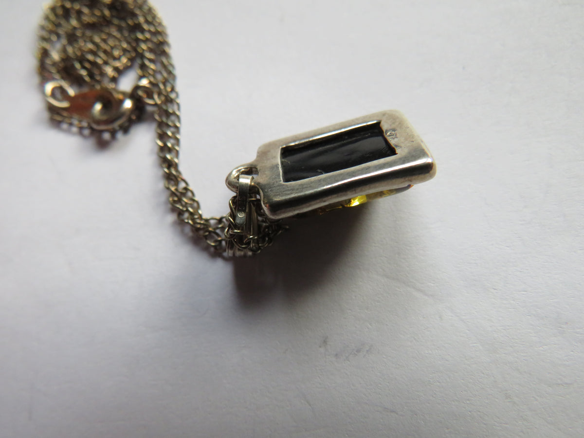 Stylish Ladies Sterling Silver Necklace  & Pendant image 4