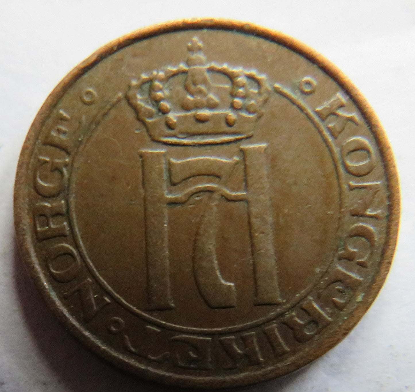 1935 Norway One Ore Coin