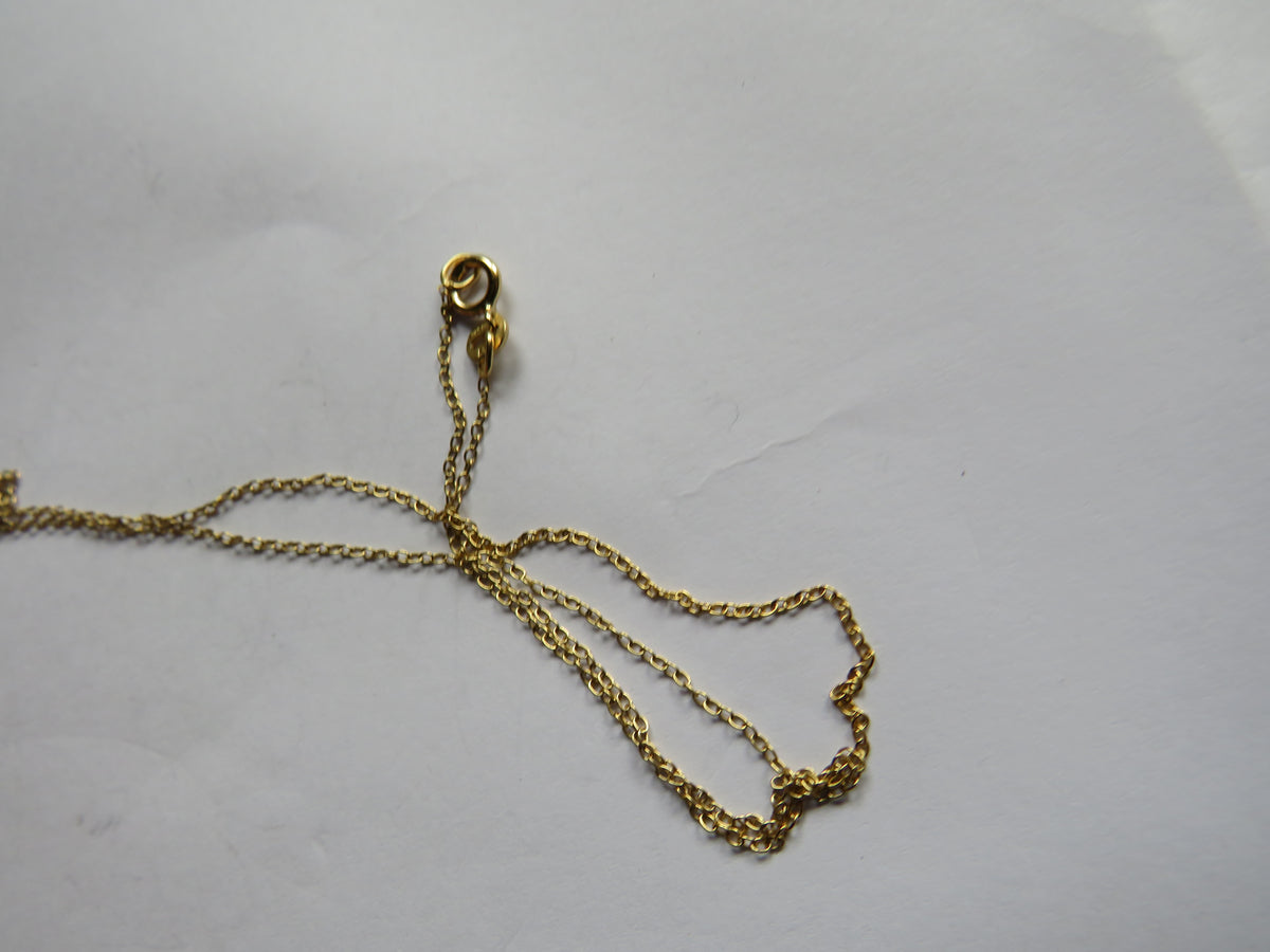 Ladies Gold Plated Sterling Silver Bee Pendant & Necklace image 6