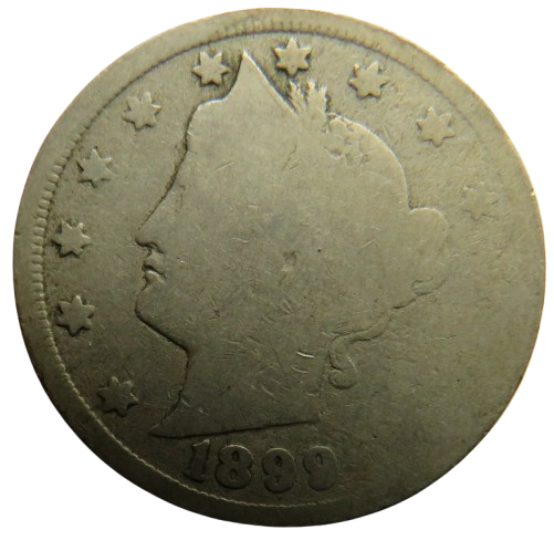 1899 USA Liberty Head Nickel / 5 Cents Coin