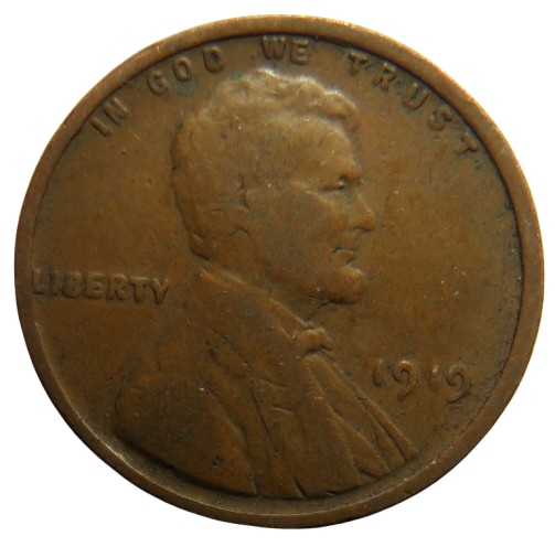 1919 USA Lincoln One Cent Coin