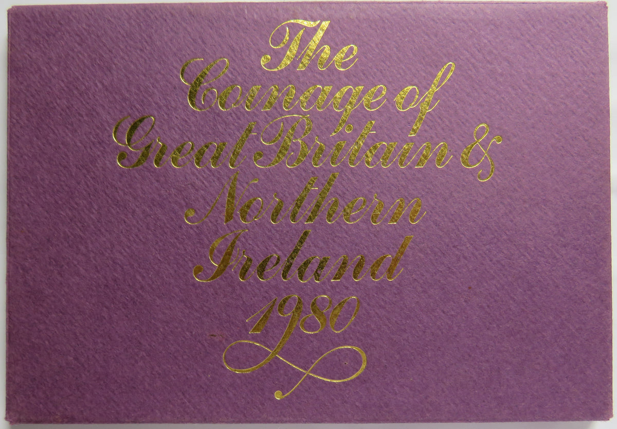 1980 The Coinage of Great Britain & Northern Ireland Proof Set By The Royal Mint