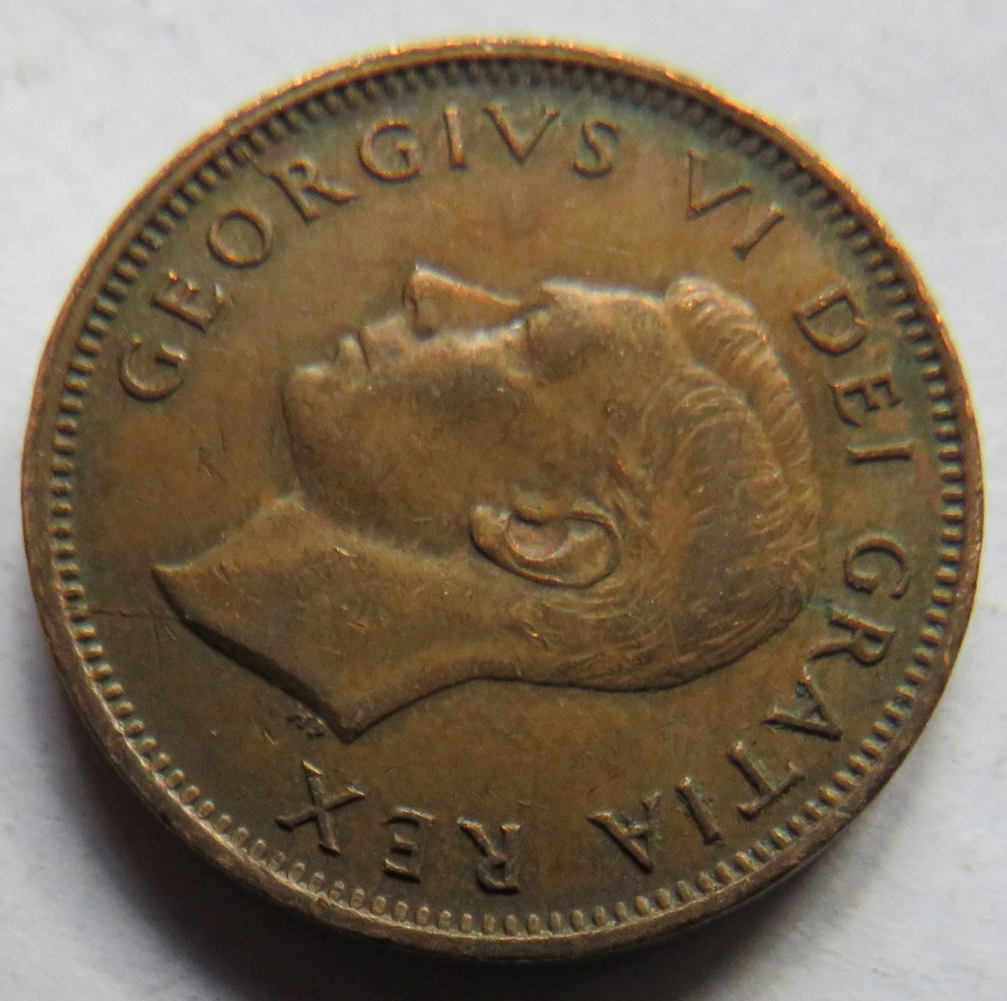 1948 King George VI Canada One Cent Coin