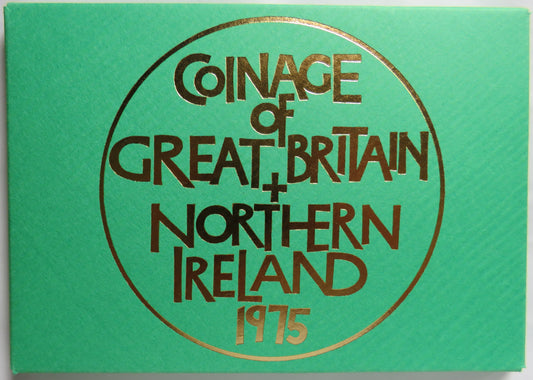 1975 The Coinage of Great Britain & Northern Ireland Proof Set By The Royal Mint image 1