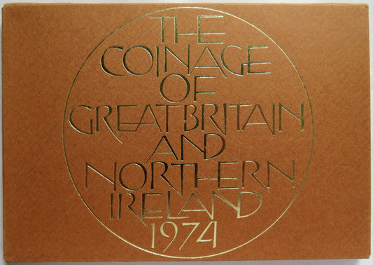 1974 The Coinage of Great Britain & Northern Ireland Proof Set By The Royal Mint image 1