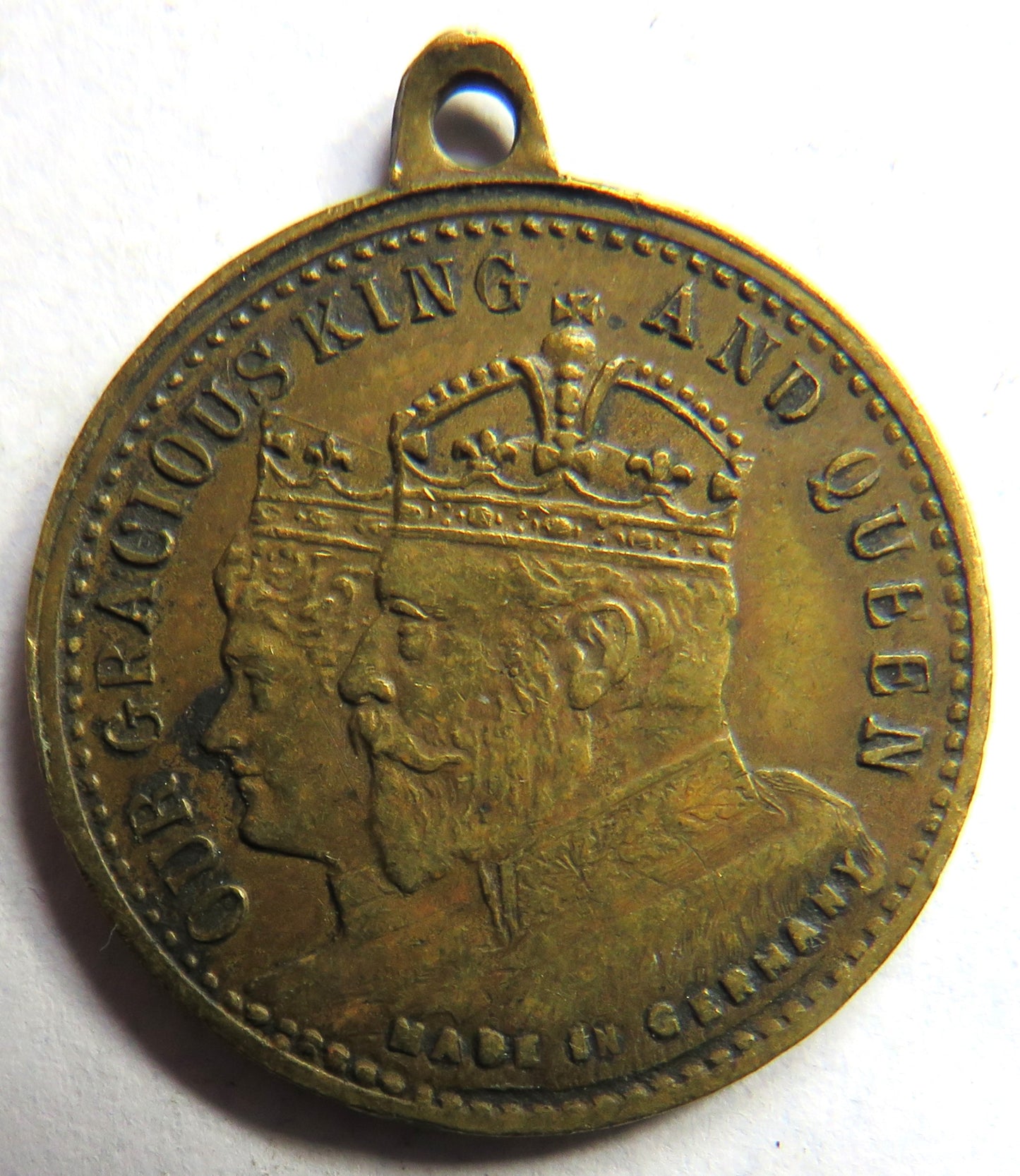 1902 King Edward VII Coronation Souvenir Medal