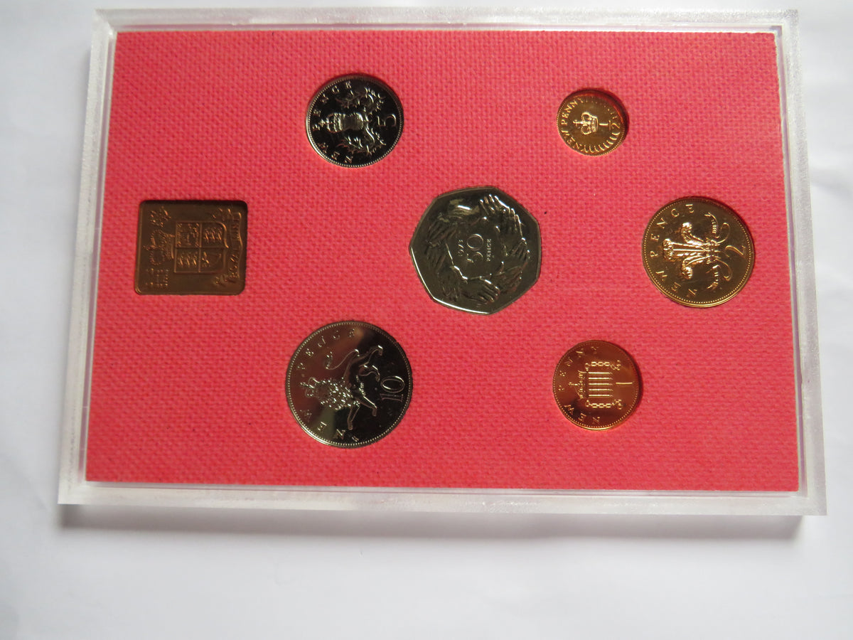 1973 The Coinage of Great Britain & Northern Ireland Proof Set By The Royal Mint