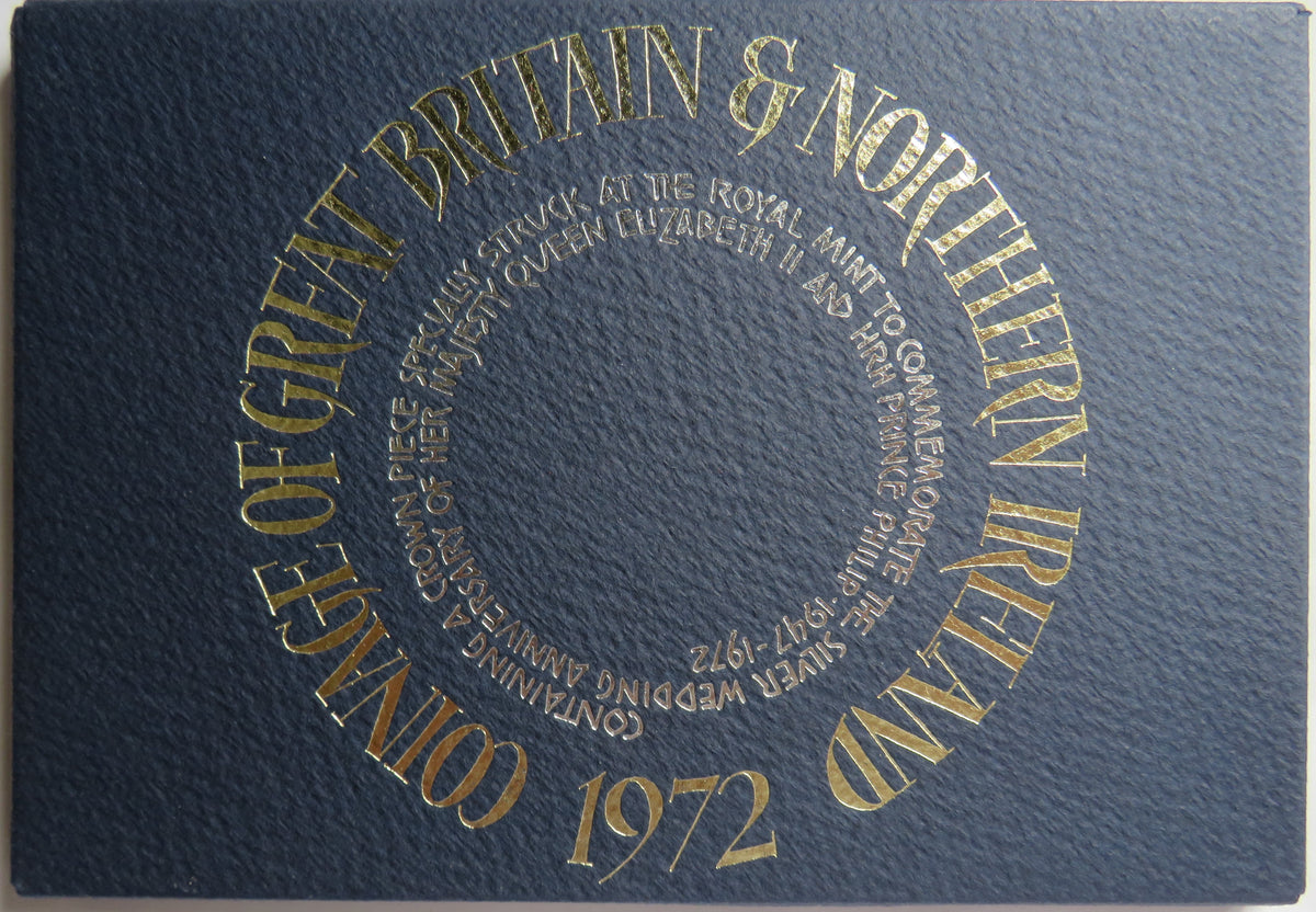 1972 The Decimal Coinage of Great Britain & Northern Ireland Proof Set By The Royal Mint