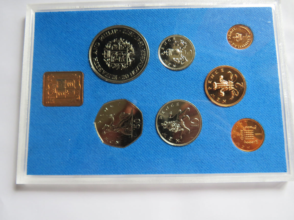 1972 The Decimal Coinage of Great Britain & Northern Ireland Proof Set By The Royal Mint