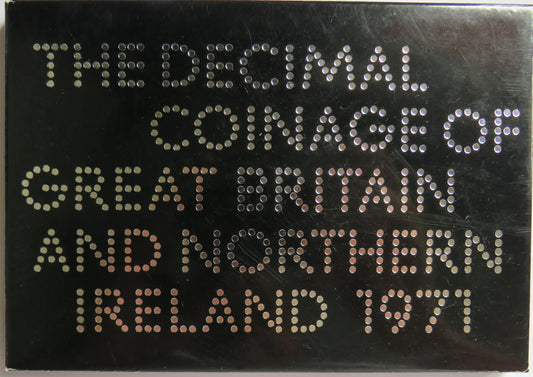 1971 The Decimal Coinage of Great Britain & Northern Ireland Proof Set By The Royal Mint image 1