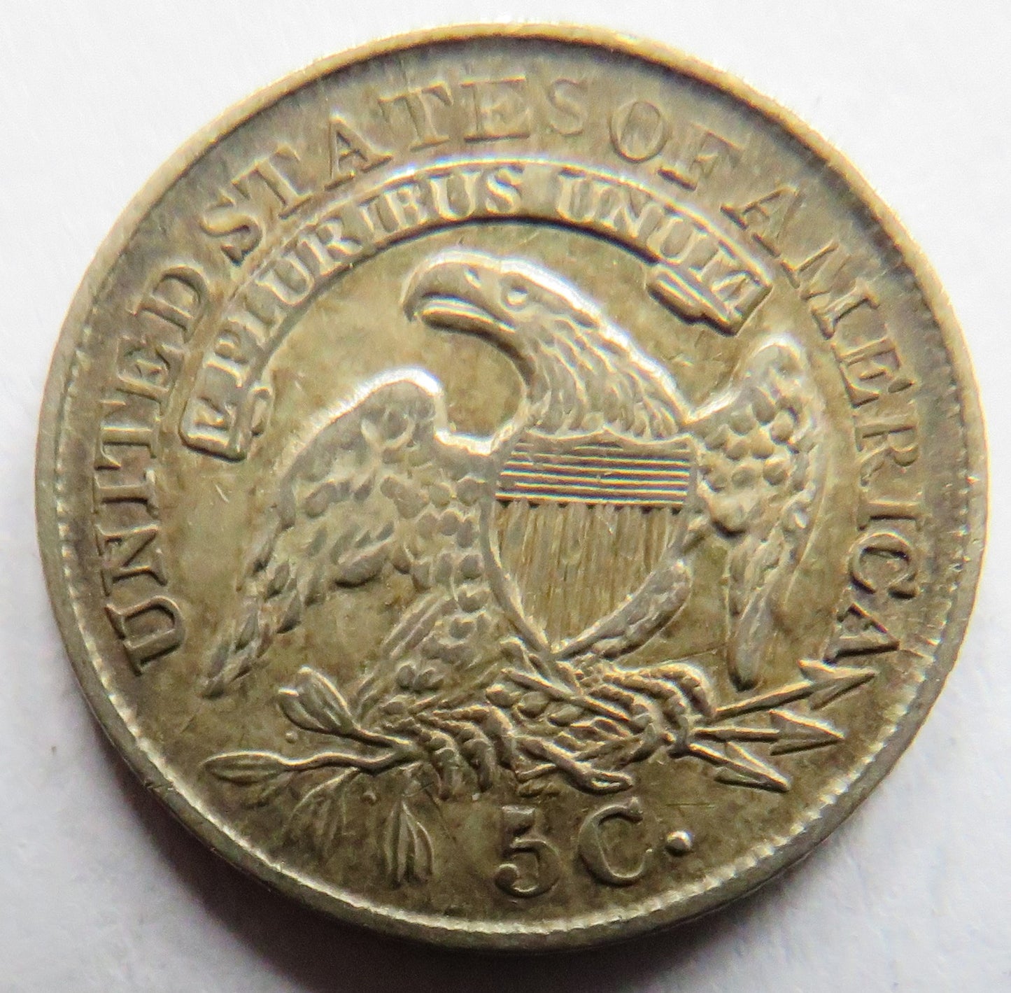 1832 USA Silver Half Dime / 5 Cents Coin High Grade