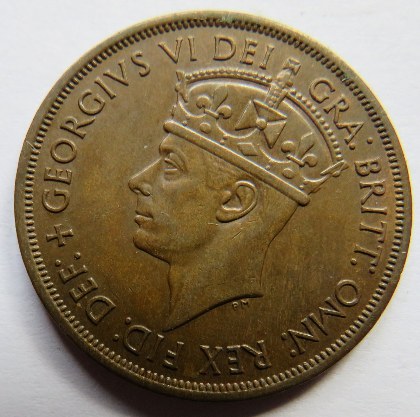 1945 King George VI Jersey 1/12 Shilling Coin