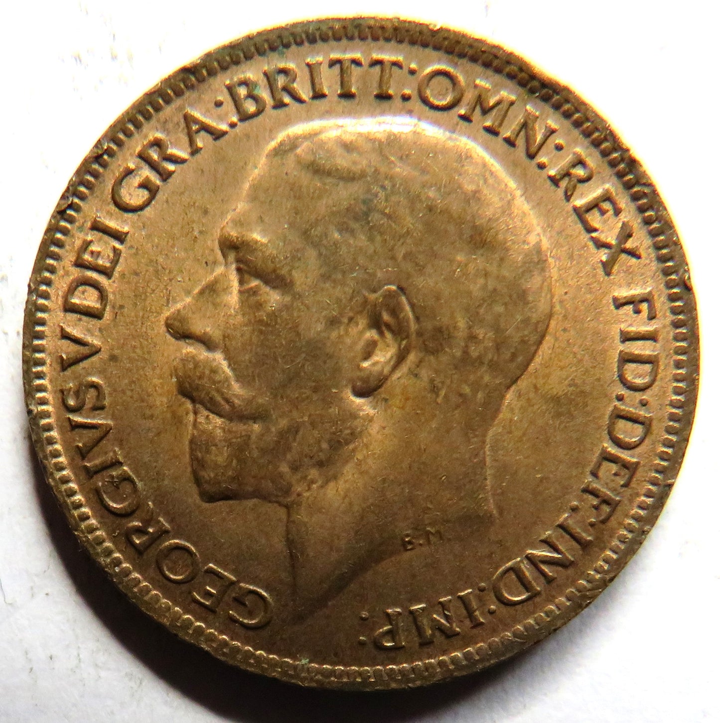 1918 King George V Farthing Coin In Higher Grade - Great Britain
