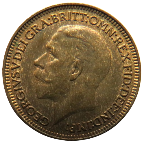 1934 King George V Farthing Coin In Higher Grade - Great Britain