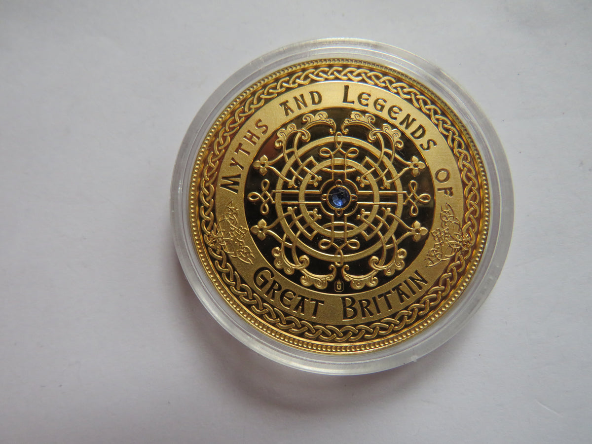 Myths and Legends of Great Britain St George and the Dragon Commemorative Medal / Coin