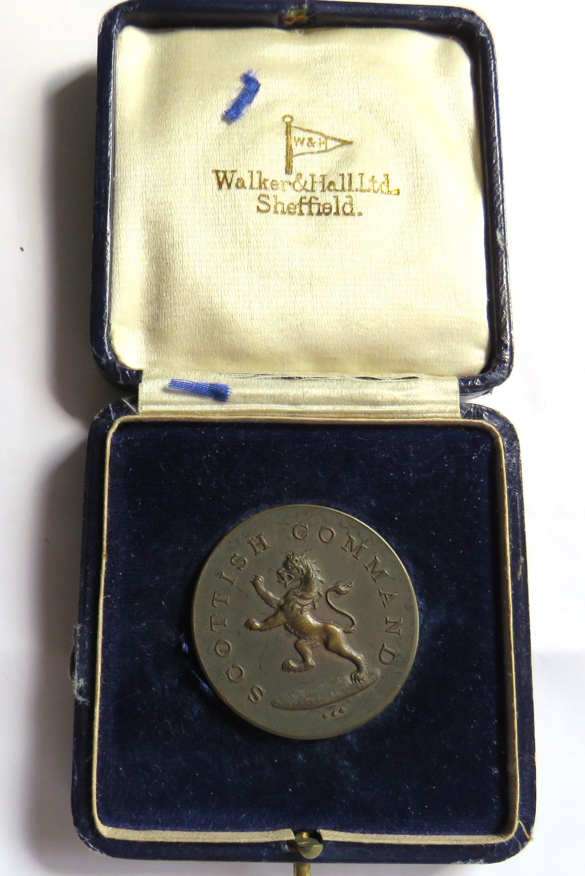 1927 Inter Company Football Runner Up Medal by Walker & Hall