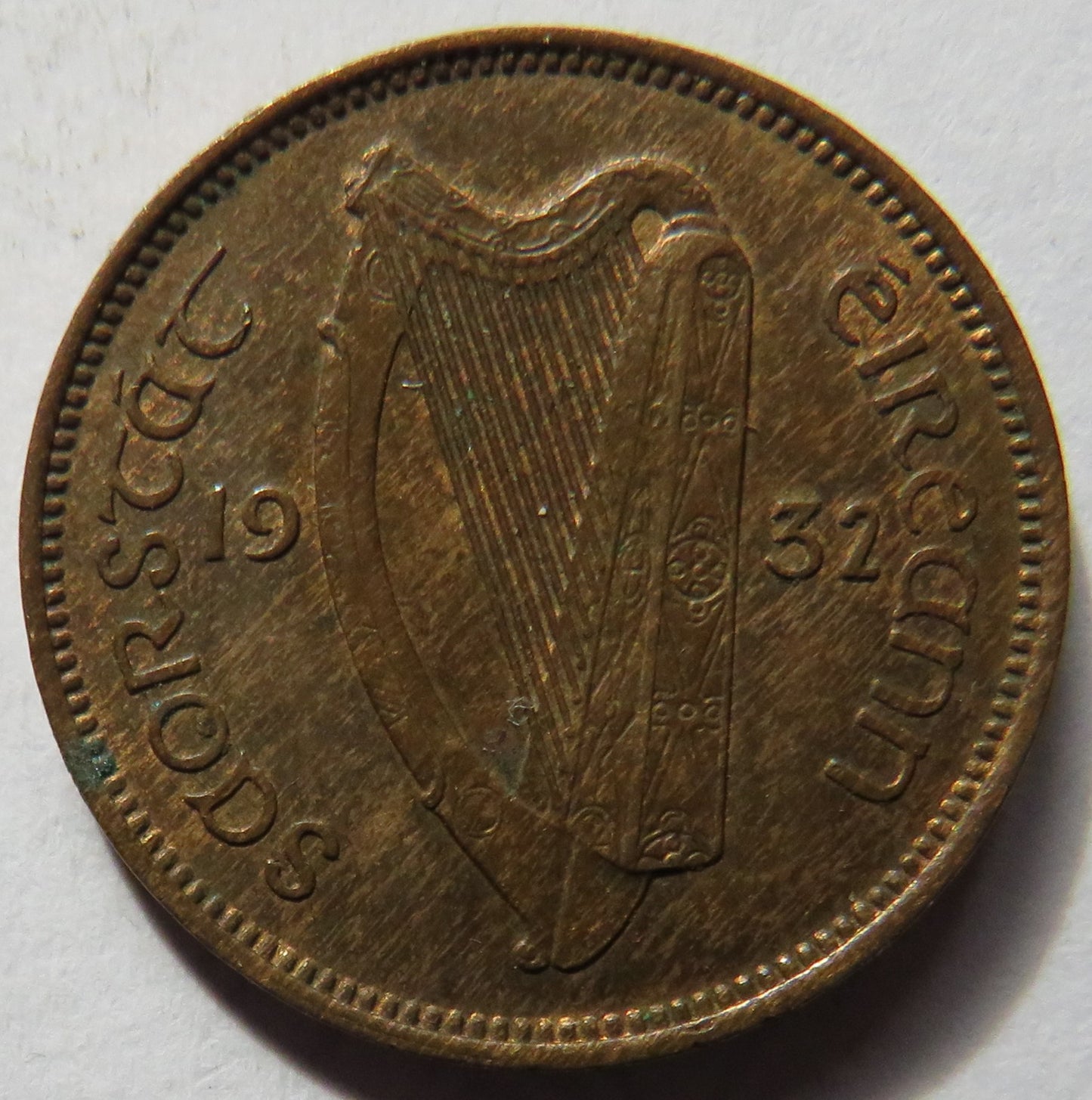 1932 Ireland Farthing Coin In Higher Grade