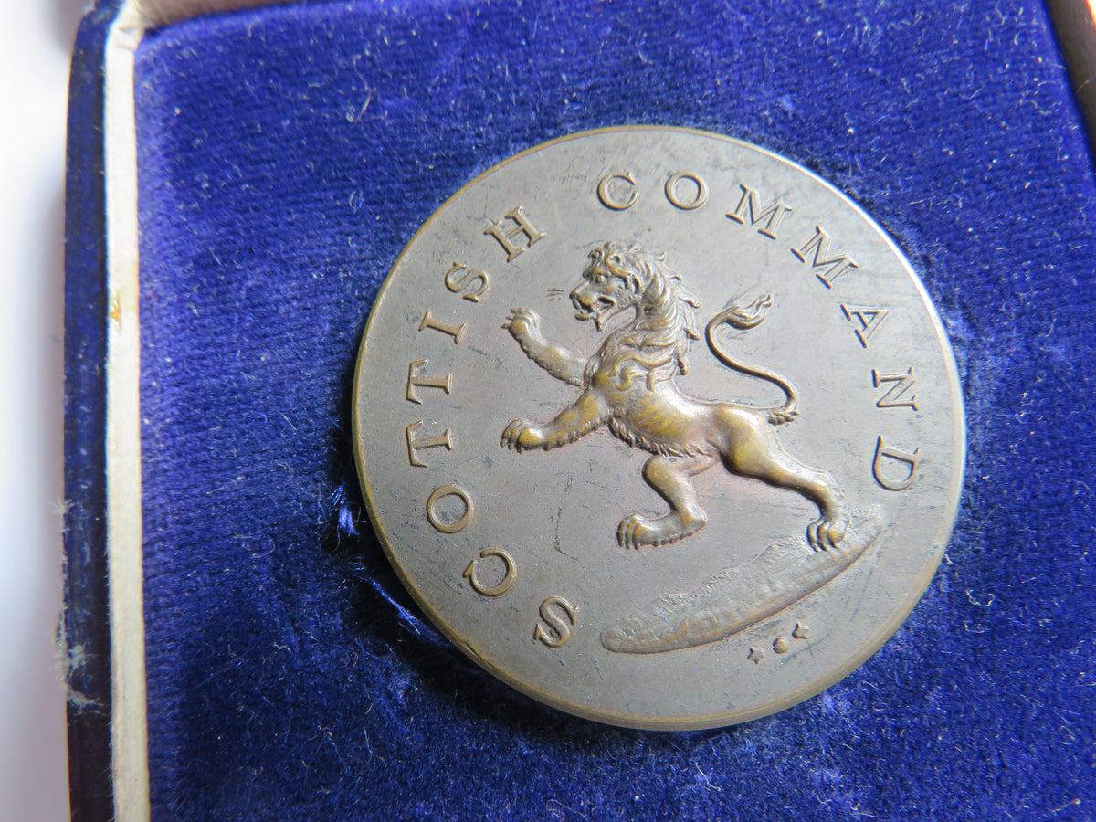 1927 Inter Company Football Runner Up Medal by Walker & Hall