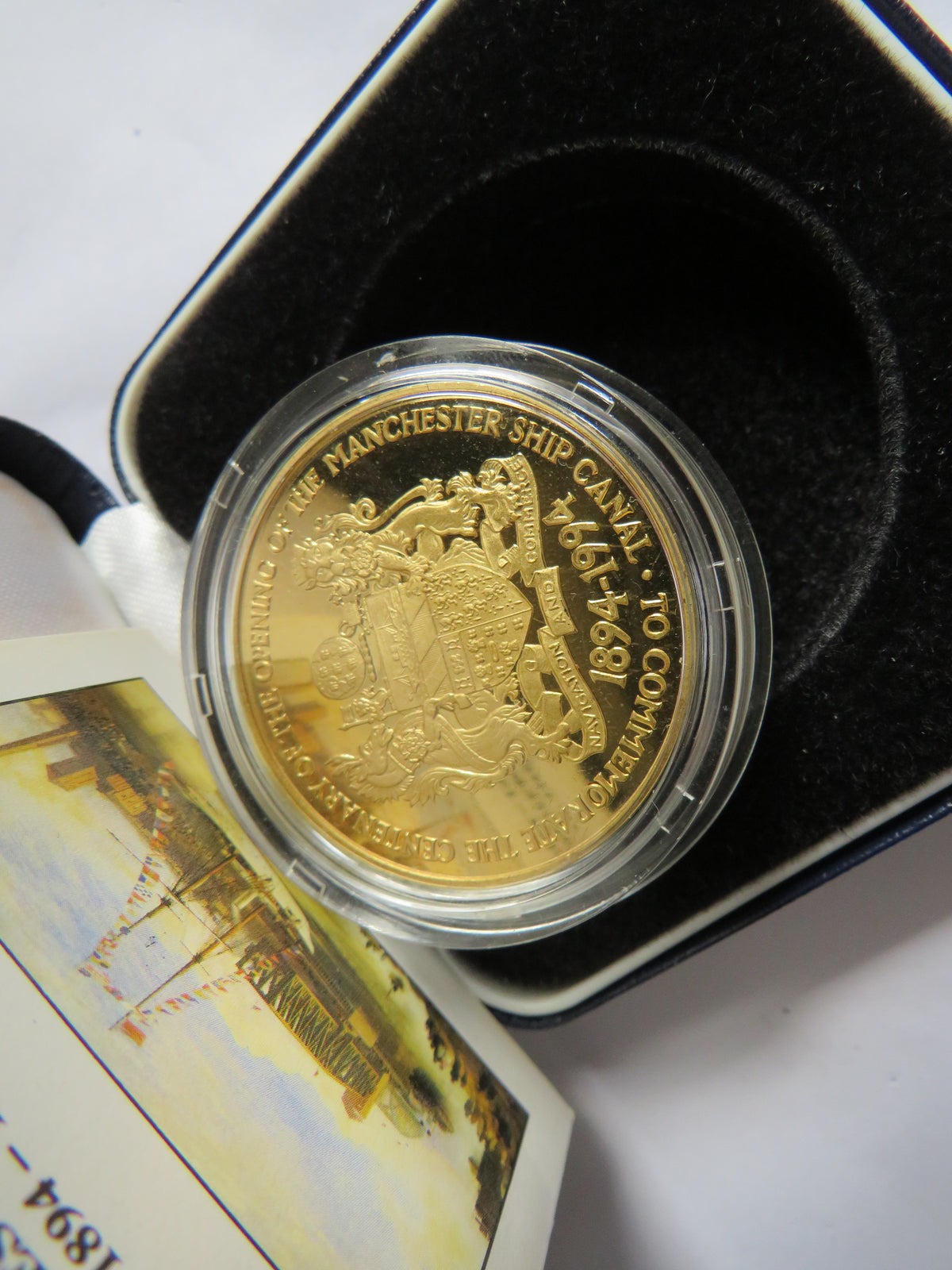 1894-1994 Centenary of the Opening of the Manchester Ship Canal Commemorative Medal