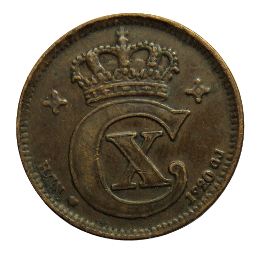 1920 Denmark 2 Ore Coin