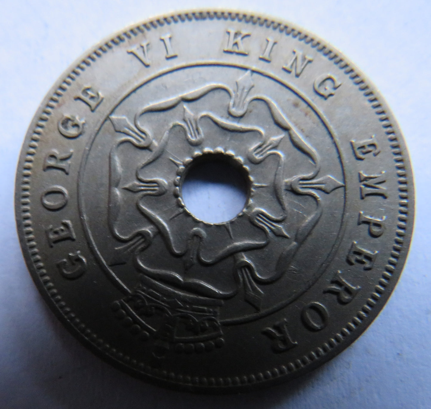 1940 Southern Rhodesia One Penny Coin