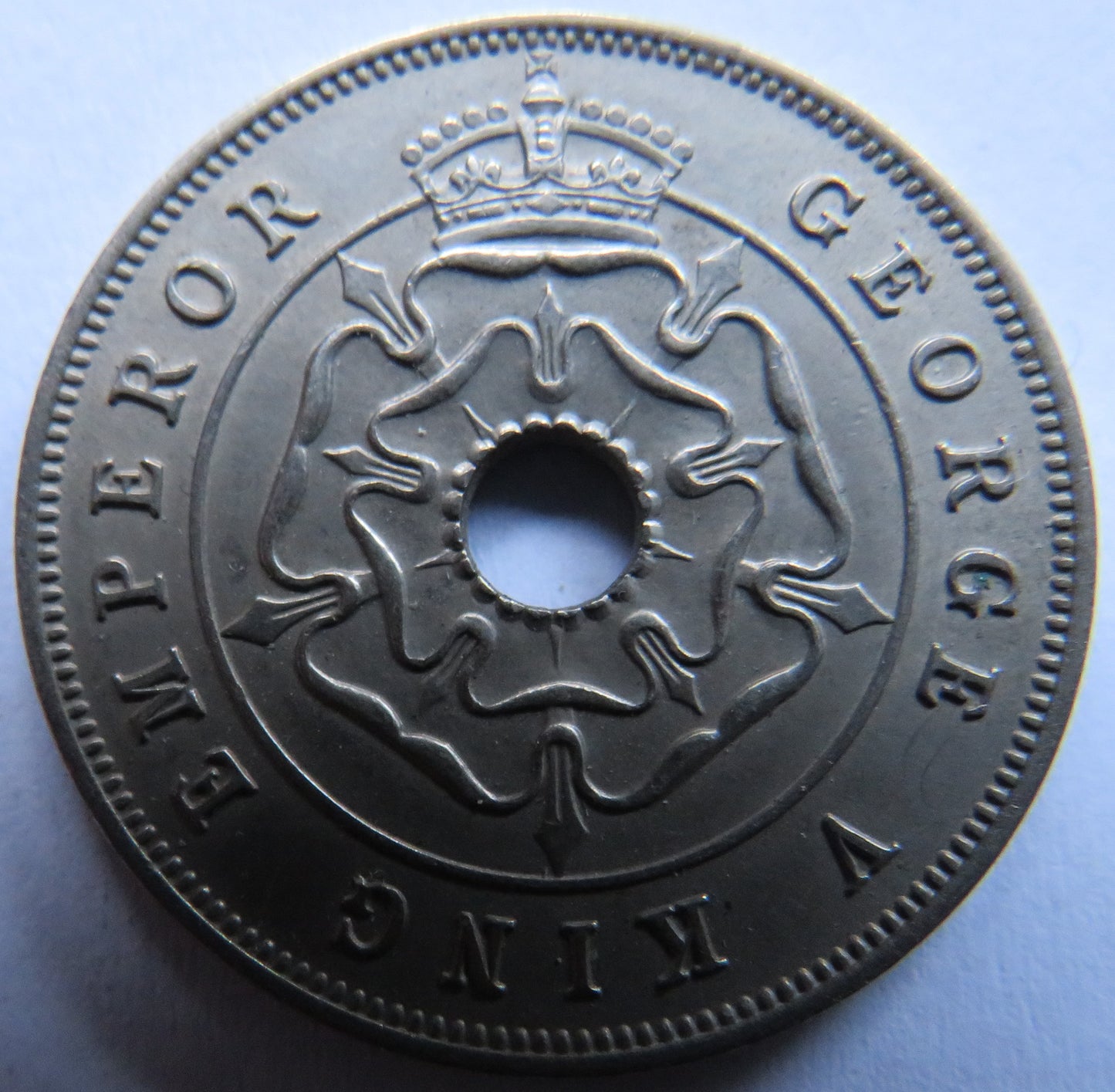 1934 Southern Rhodesia One Penny Coin