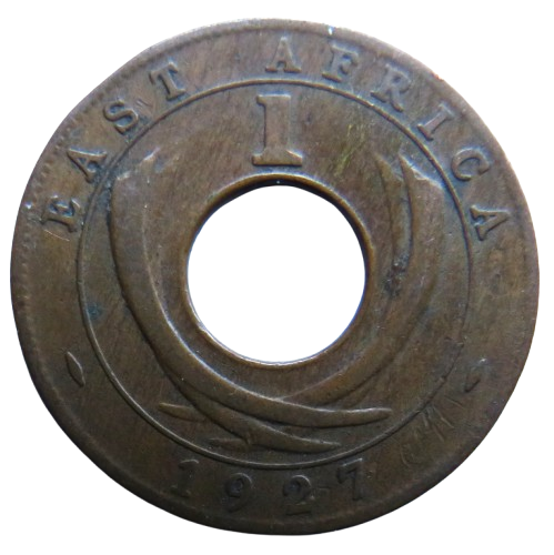 1927 East Africa One Cent Coin