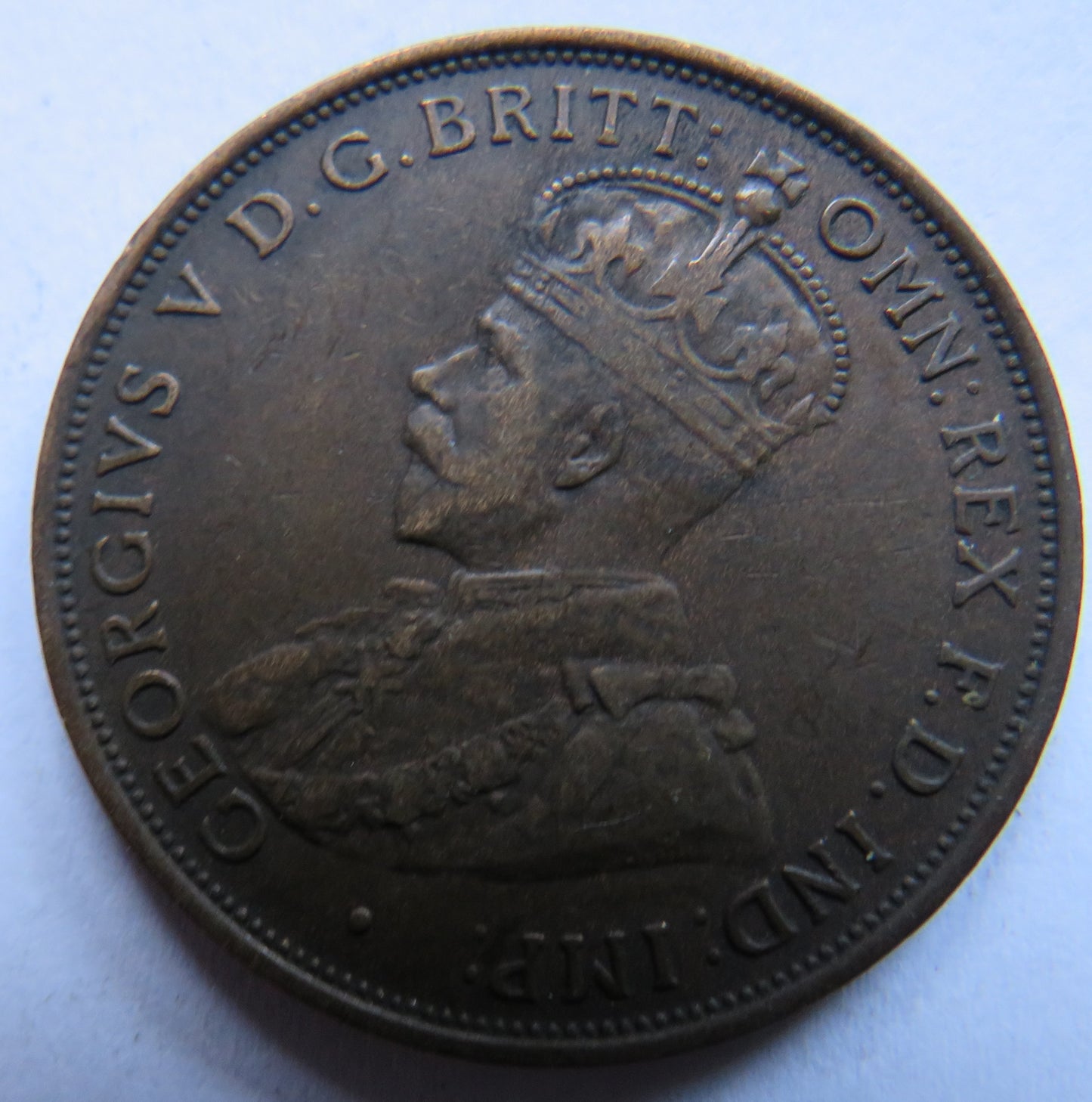 1923 King George V States of Jersey 1/12th of a Shilling Coin