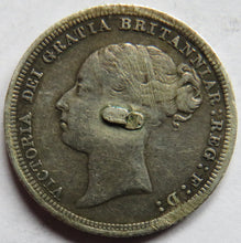 Load image into Gallery viewer, 1886 Queen Victoria Young Head Silver Sixpence Coin - Great Britain
