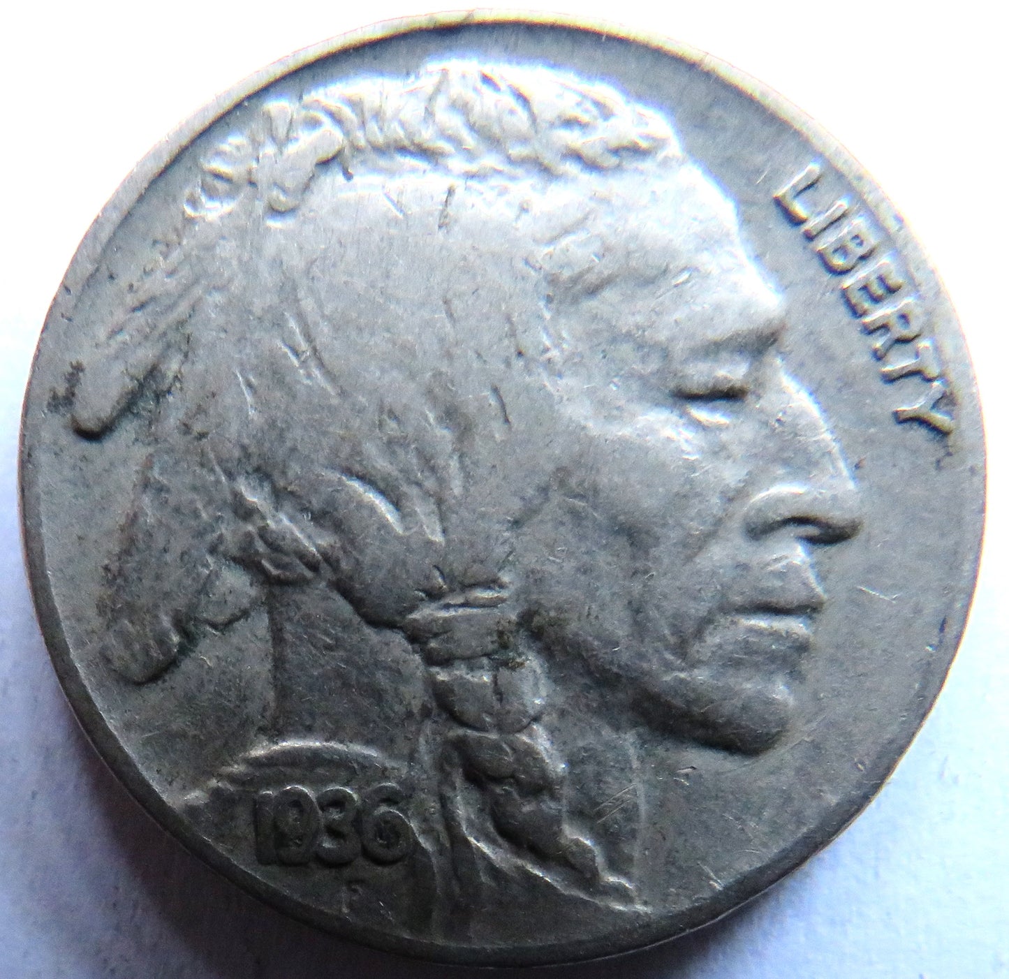 1936 USA Buffalo Nickel Coin