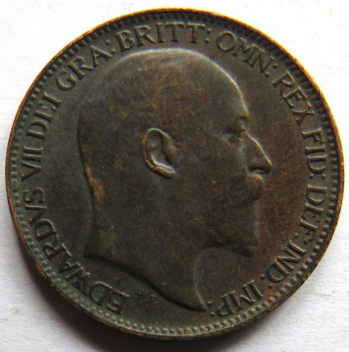 1902 King Edward VII Farthing Coin - Great Britain