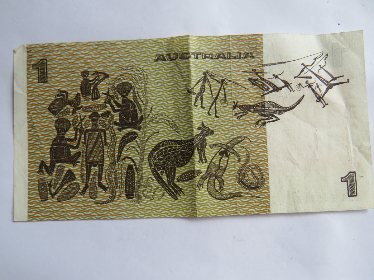 Australia $1 One Dollar Banknote